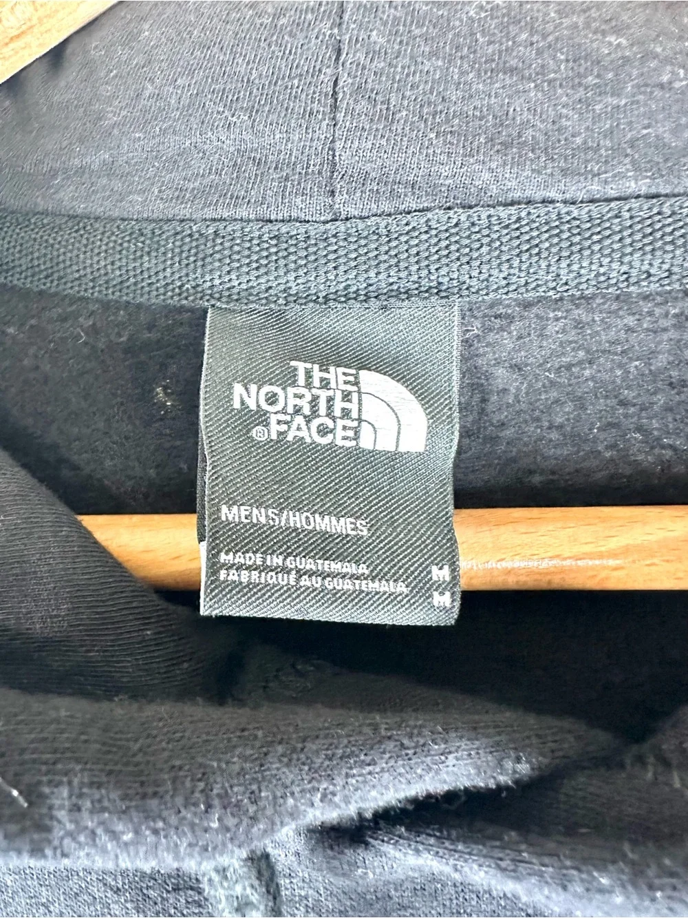 The North Face Hooded Half Dome Logo Back Graphic Sweatshirt Black